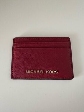 Michael Kors Cherry Card Holder